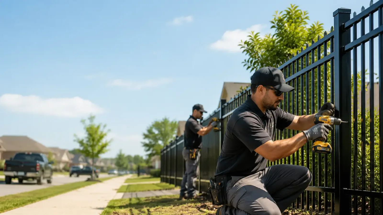 Metal Fence Installation in Clay Center, OH